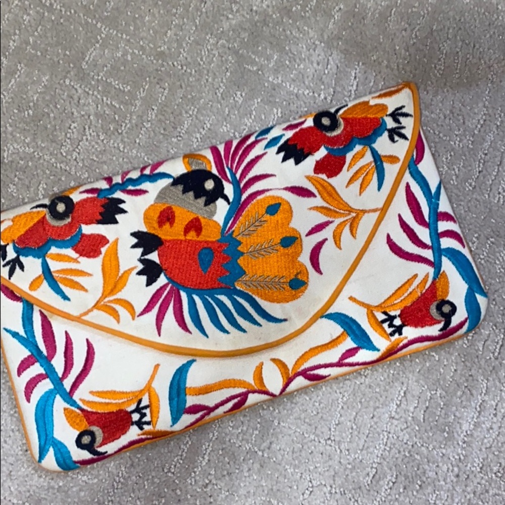 Colorful Clutch with chain